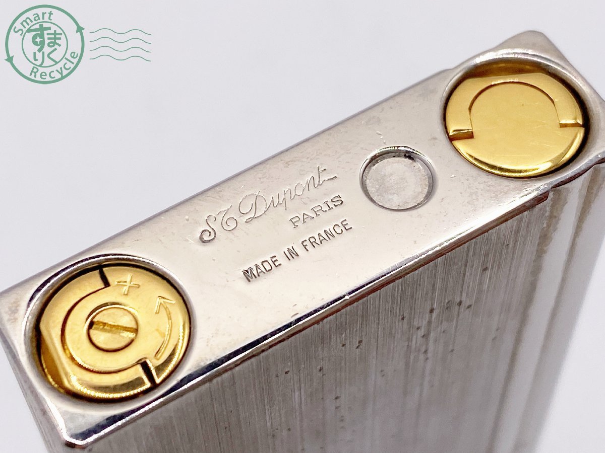 定番人気，安い ◆DuPont 　デュポン ガスライター　GATSBY 　ギャッツビー 　シルバーゴールド　コンビ◆
