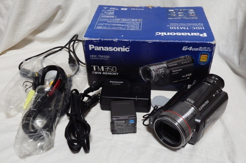 Panasonic 3MOS / HDビデオカメラ / HDC-TM350 元箱入り 【公式通販】