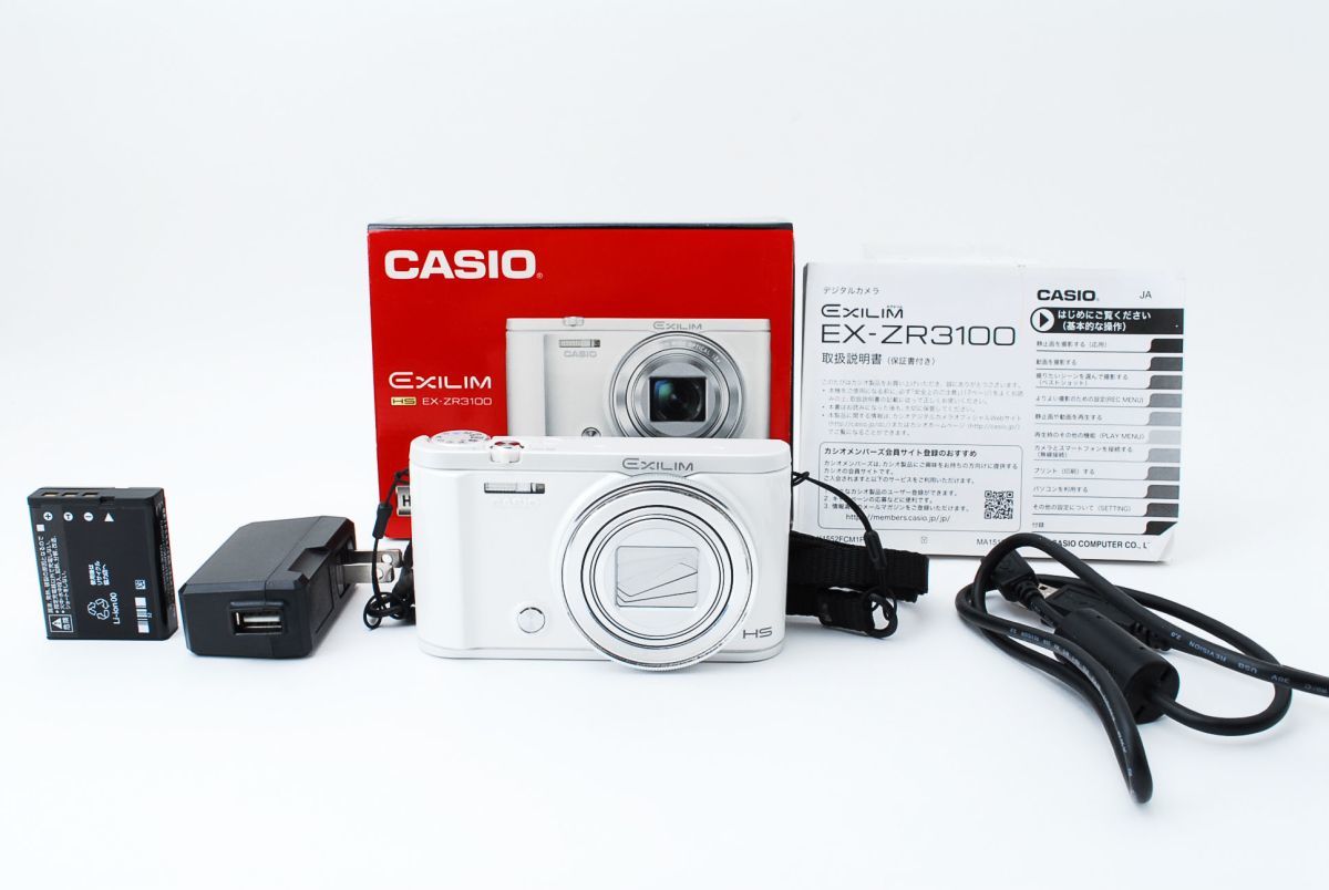 7592☆実用品☆ CASIO カシオ EXILIM HS EX-ZR3100 CASIO EXILIM | EX