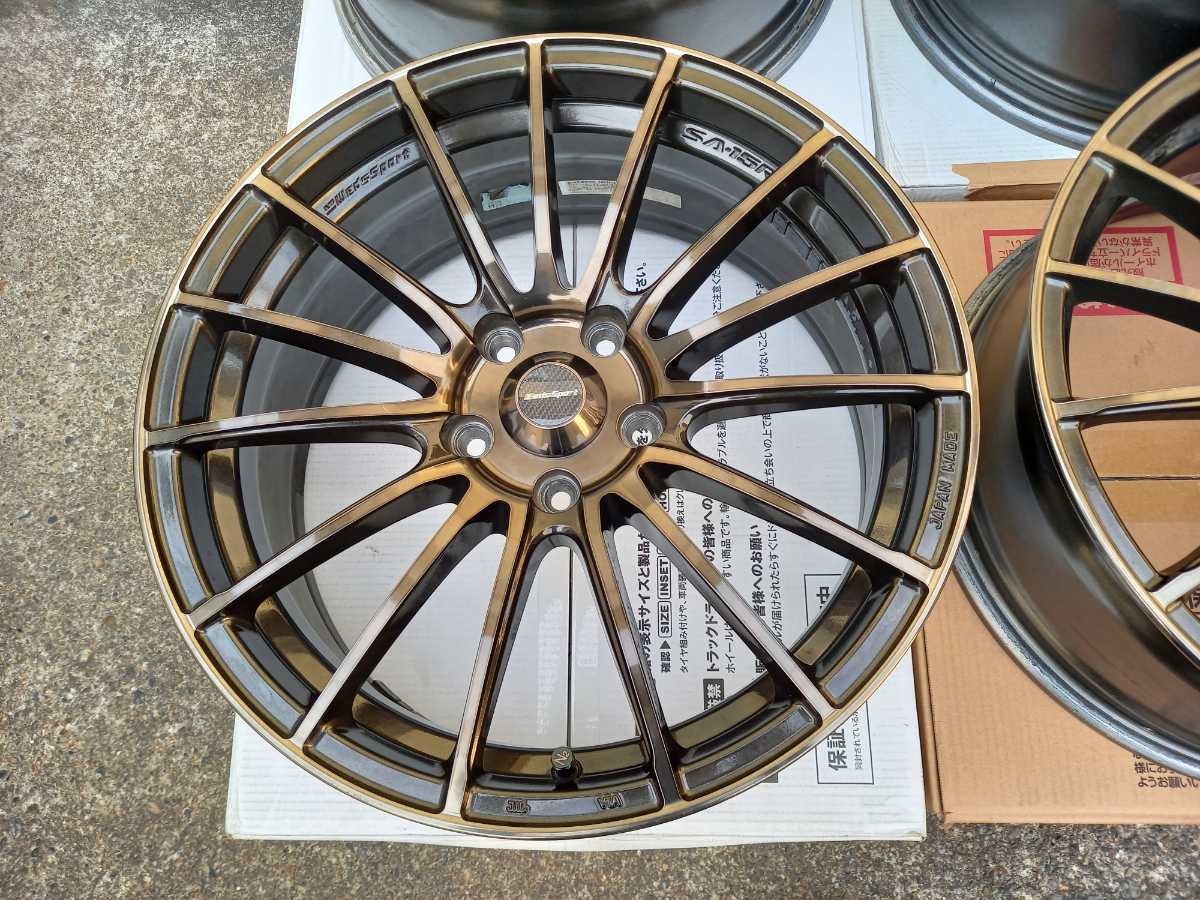 ☆売り切り ウェッズスポーツ SA-15R 18インチ7.5J＋45 5H/114.3 4本 