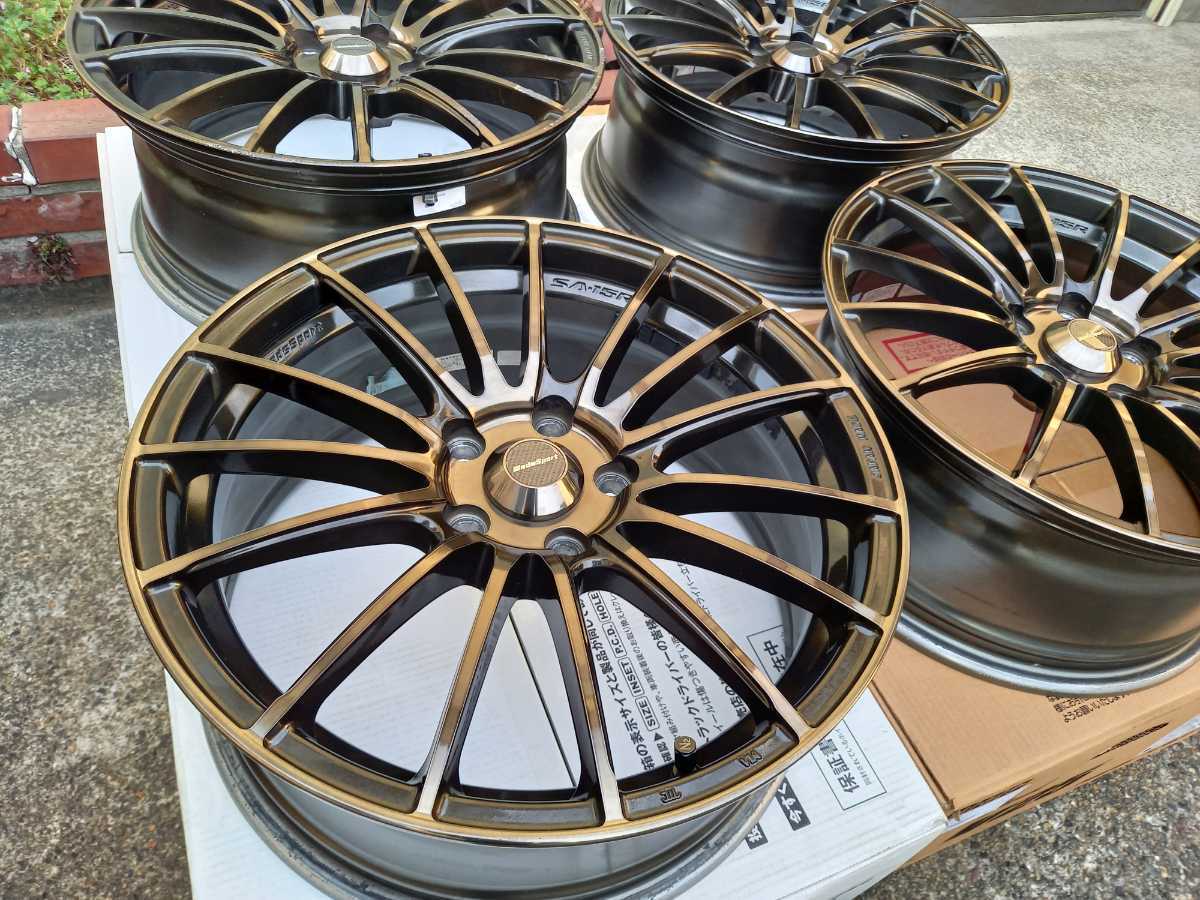 ☆売り切り ウェッズスポーツ SA-15R 18インチ7.5J＋45 5H/114.3 4本 