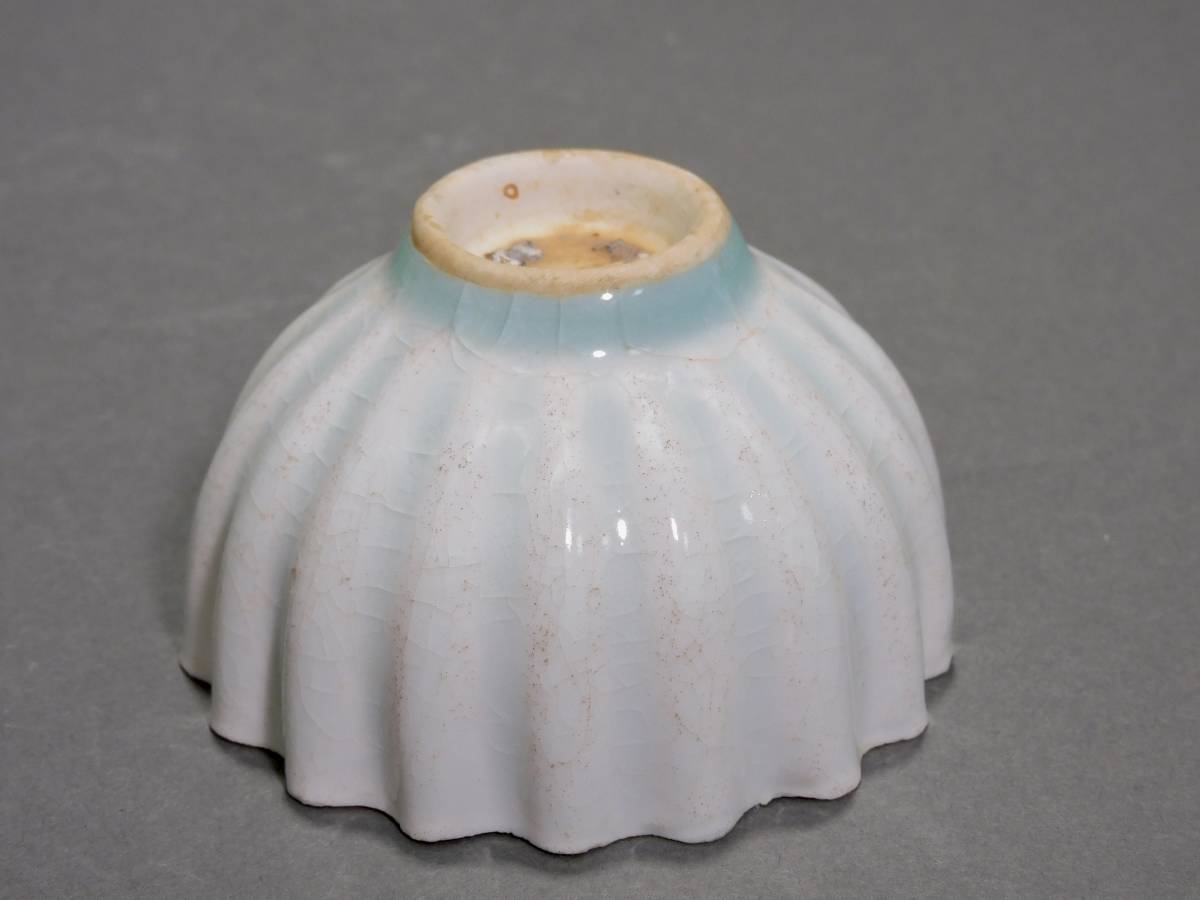 影青白磁 花型 茶碗 茶托 宋元時代 幅約15.6cm 公式通販