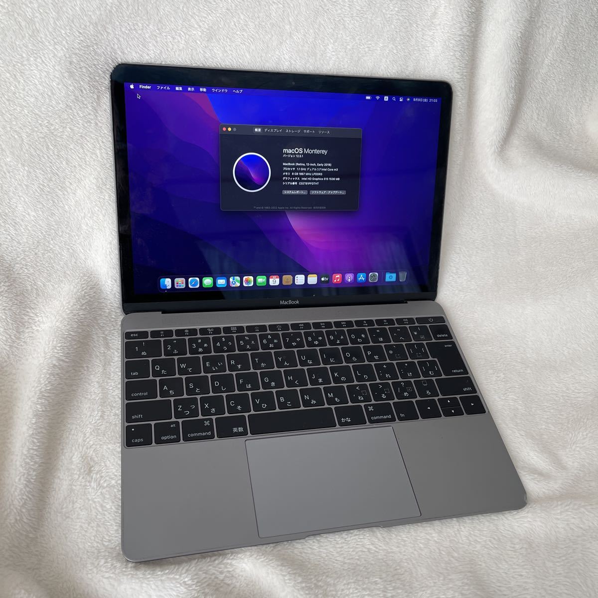 100%新品，品質保証 MacBook 2016年式 11inch 完動品 Apple純正品(MacBook)｜売買されたオークション情報、yahooの商品情報をアーカイブ公開 - オークファン MacBook