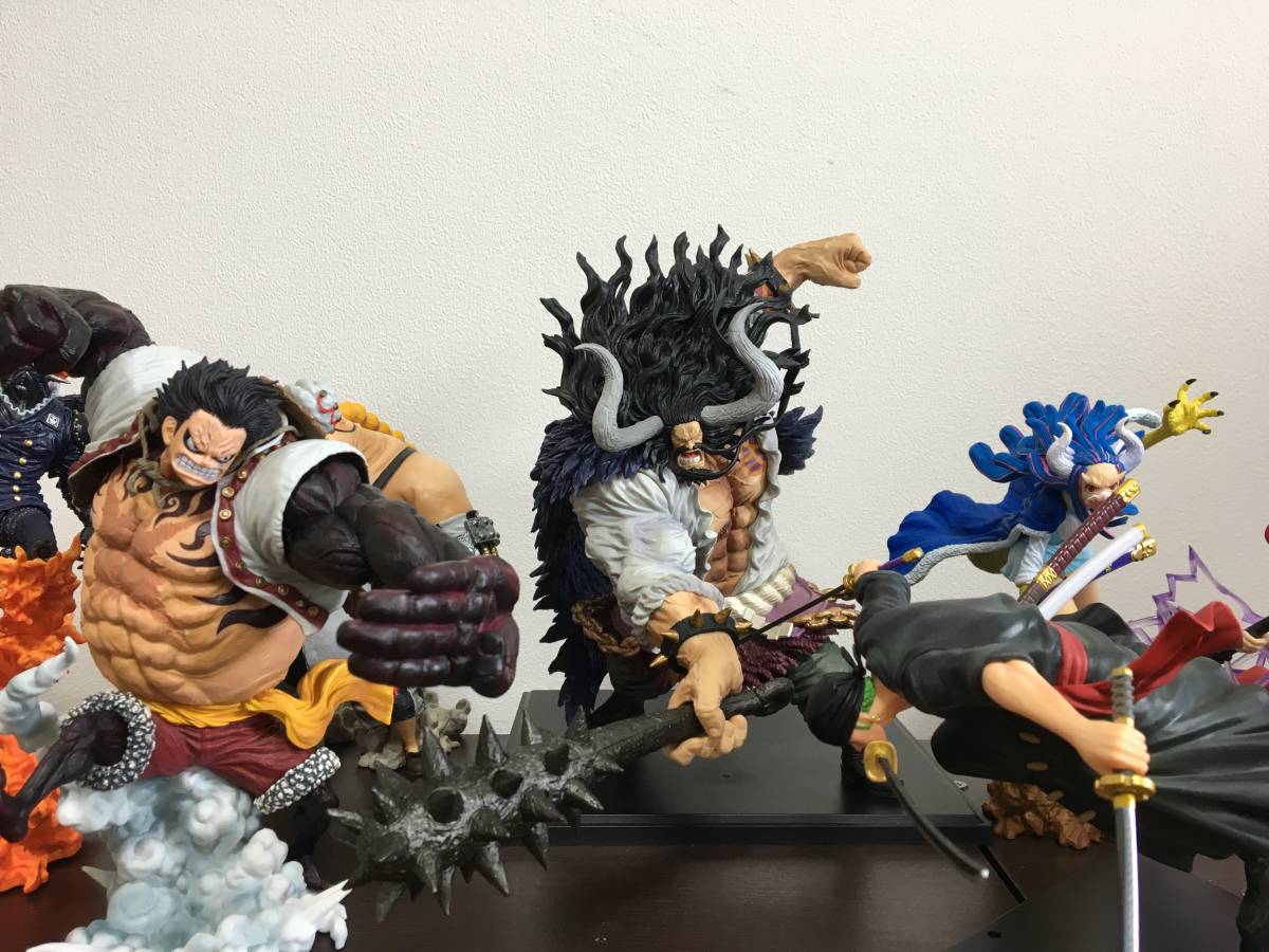 ワンピース フィギュア8体セット 一番くじ フィギュアーツZERO ルフィ 