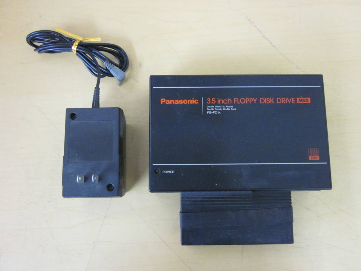 MSX Panasonic フロッピーディスクドライブ 3.5インチ FS-FD1A 【公式