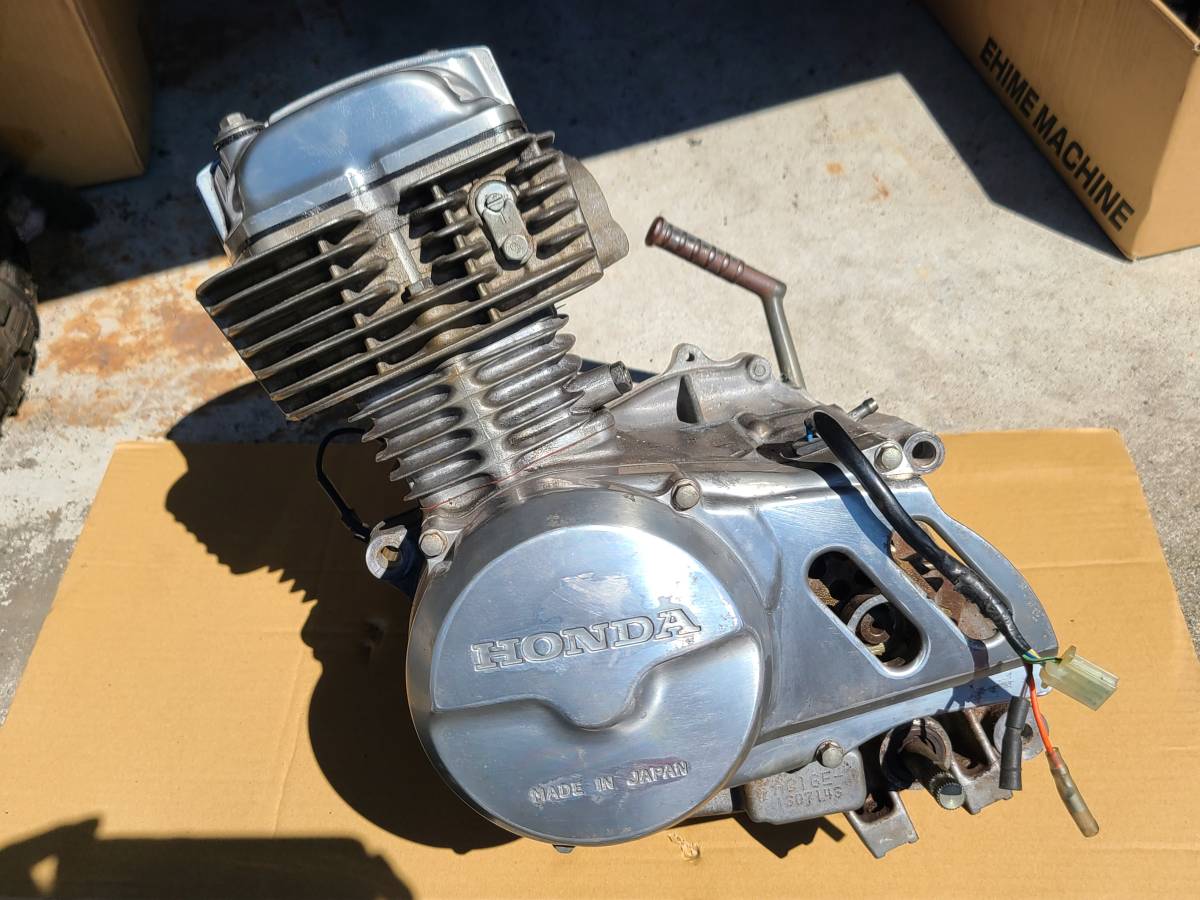 ホンダ　エイプ　実働エンジン　キャブ車　タケガワ80cc HONDA エイプ エンジン 武川ボアアップ80cc 実働！ 88タケガワ