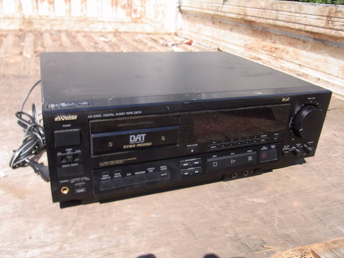 ビクター　DATデッキ　XD-Z909　通電OK　ジャンク品扱い