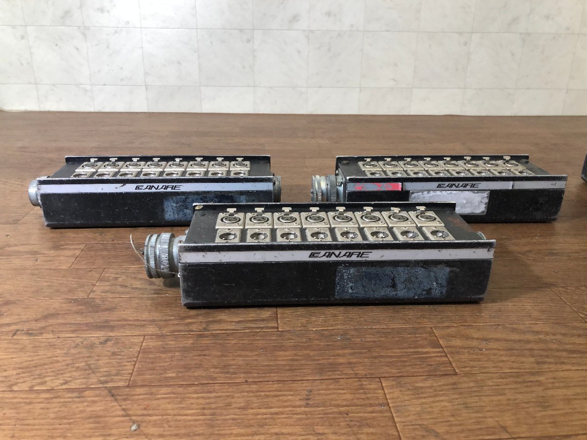 CANARE カナレ 8J12N12 8ch コネクターボックス 8j12n12」の落札相場 