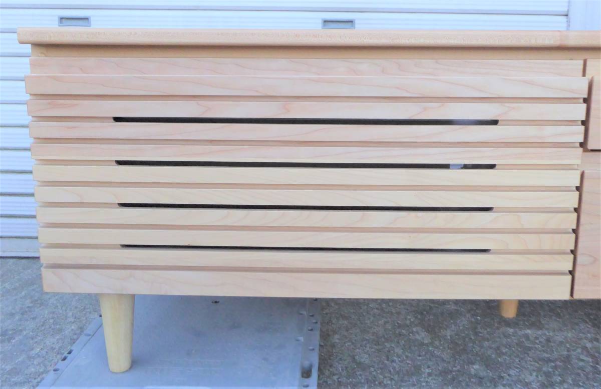 KEYUCA メイ テレビボード 木製テレビ台 幅140cm 脚追加可