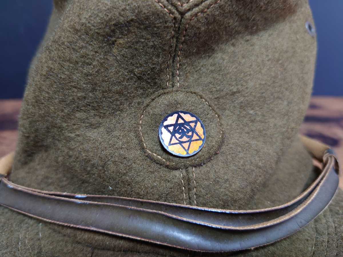大日本帝国陸軍 帽子 イラスト 帽垂付き略帽 復刻品 大日本帝国陸軍 