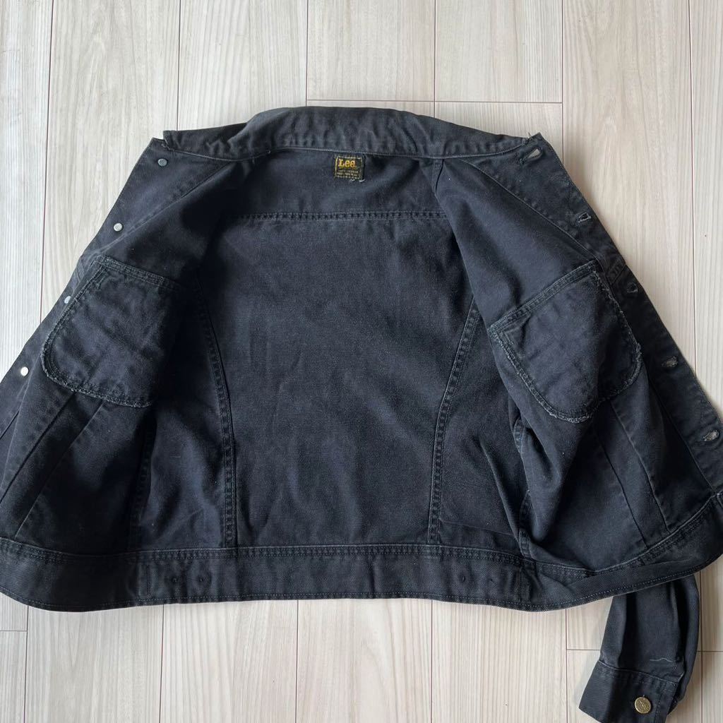 激レア】黒!! 60s70s Lee 220 BLACK コットンツイル ジャケット 