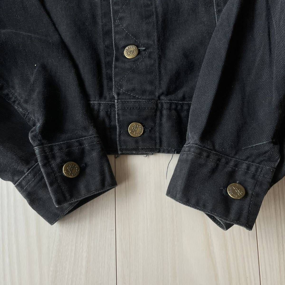 激レア】黒!! 60s70s Lee 220 BLACK コットンツイル ジャケット 