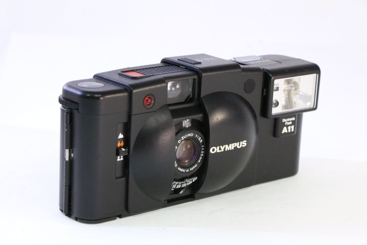 動作確認済 オリンパス OLYMPUS XA2 + A11 #083 実用☆オリンパス OLYMPUS XA2+A11☆フラッシュも完動☆6287 動作品