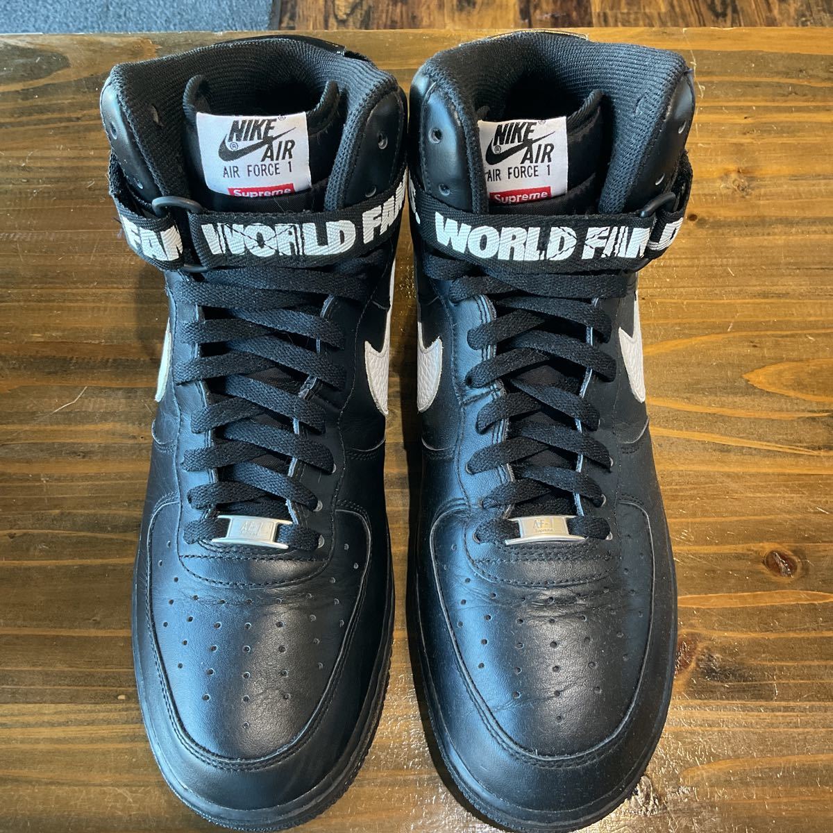 希少サイズ NIKE Supreme AIR FORCE 1 HIGH SP ナイキ シュプリーム 