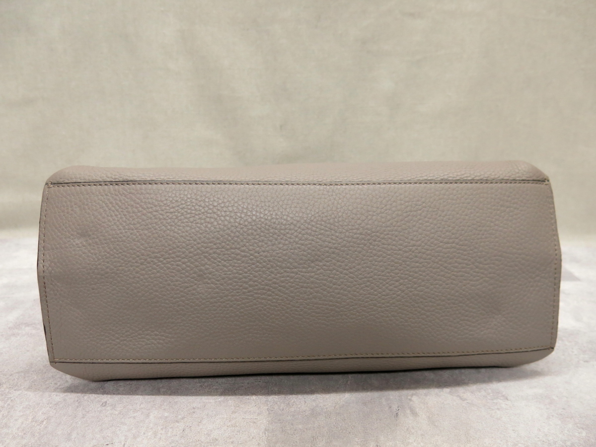 ○超美品○GUCCI グッチ○バンブー ターンロック○ロゴ型押し○カーフ 