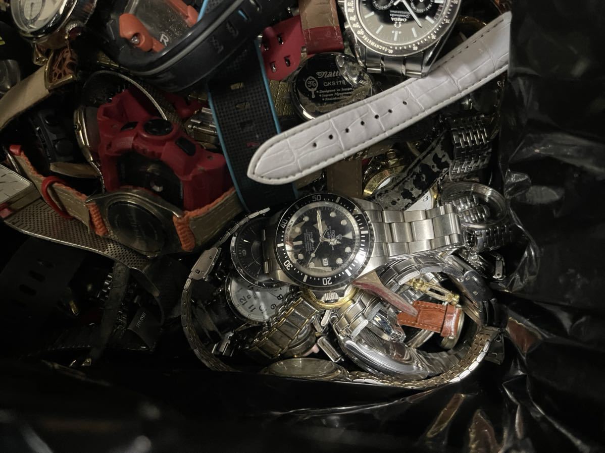 SEIKO 部品取り シチジン カシオなど腕時計まとめ56個ジャンク CITIZEN
