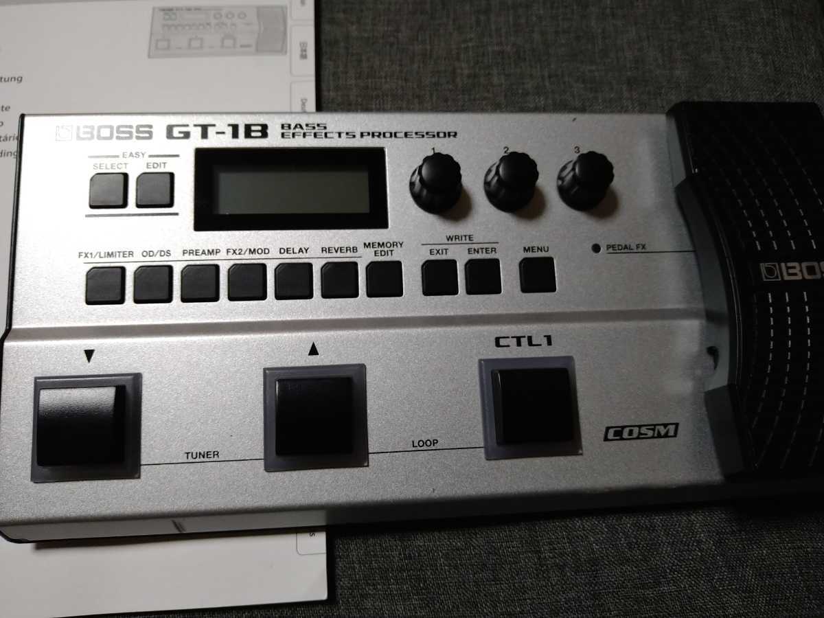 BOSS ベース用マルチエフェクター/ GT-1B ベース 値引き可能 BOSS GT
