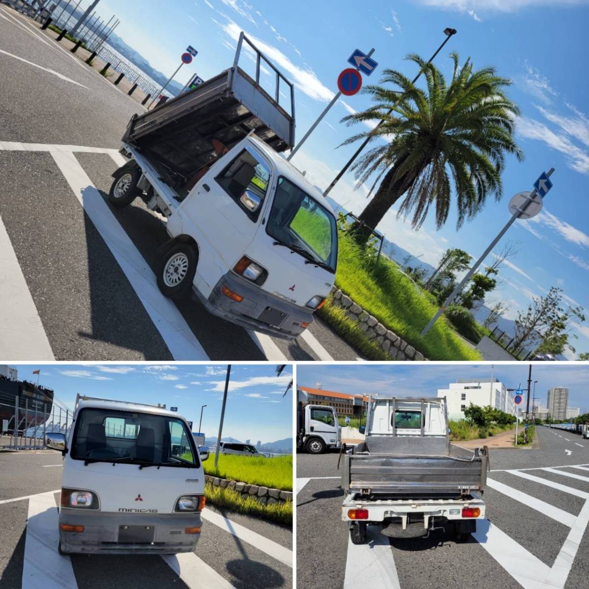 再出品☆ミニキャブトラック☆ステンレスダンプ☆4WD☆5速MT☆エアコン 