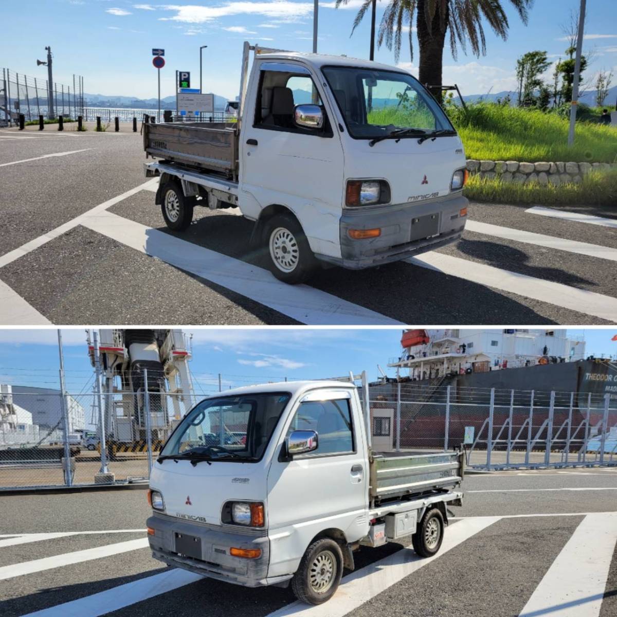 再出品☆ミニキャブトラック☆ステンレスダンプ☆4WD☆5速MT☆エアコン 
