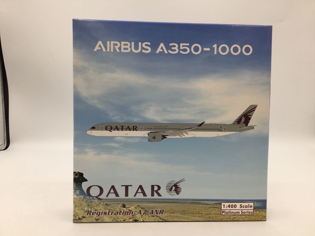 【OATAR】プラチナムシリーズ　AIRBUS A350-1000 1/400スケール【郡山うねめ通り店】