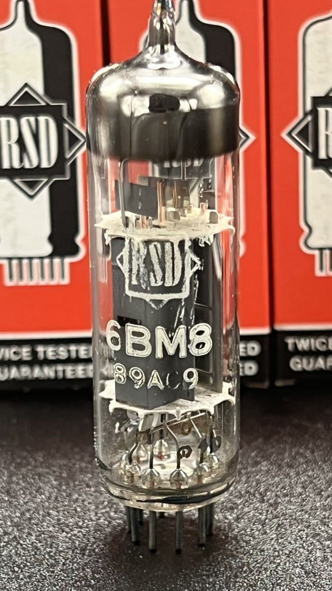 RSD真空管 6BM8 89A09 2本 1セットの入札履歴 - 入札者の順位