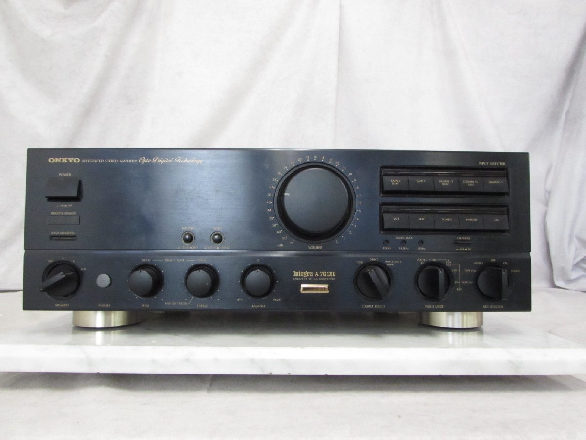 ONKYO Integra Yahoo!オークション 「onkyo A-701XG プリメインアンプ