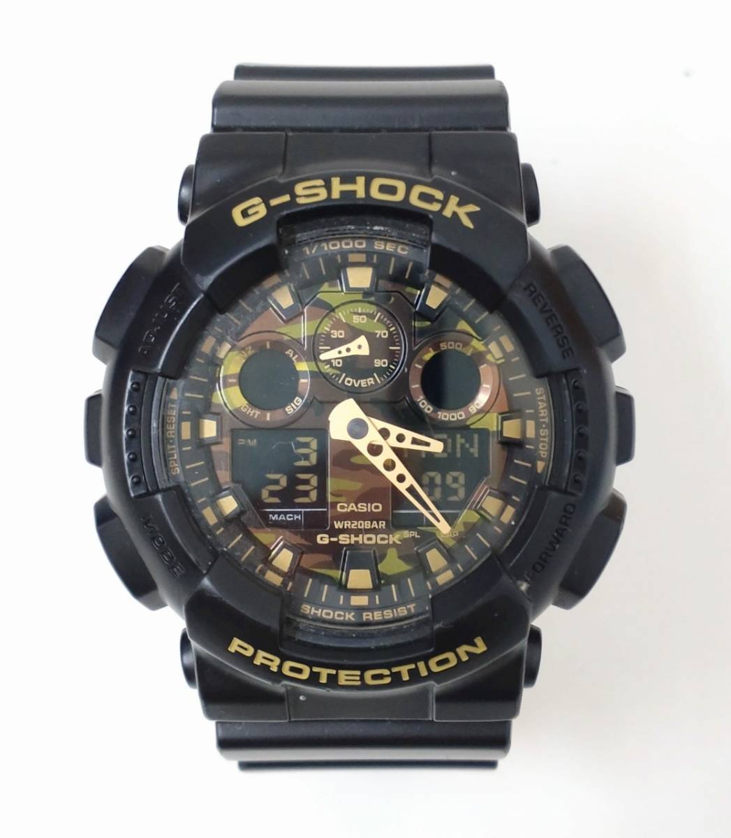  D2740TR 稼働品 CASIO G-SHOCK GA-100CF Gショック カシオ ジーショック(G-SHOCK)｜売買されたオークション情報、yahooの商品情報をアーカイブ公開 - オークファン G-SHOCK
