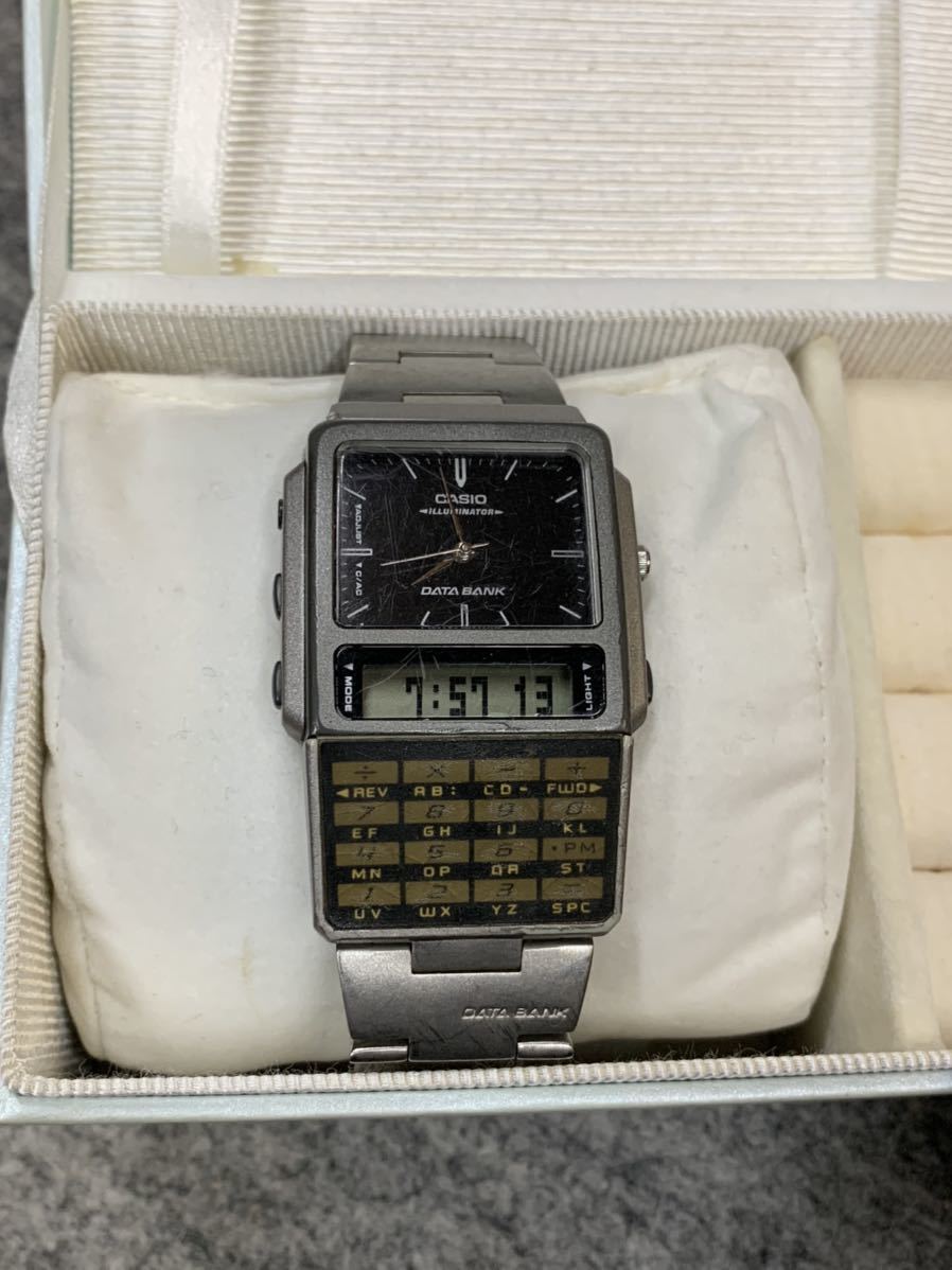 casio カシオ データバンク DBC-1500 動品 2290 ヴィンテージ
