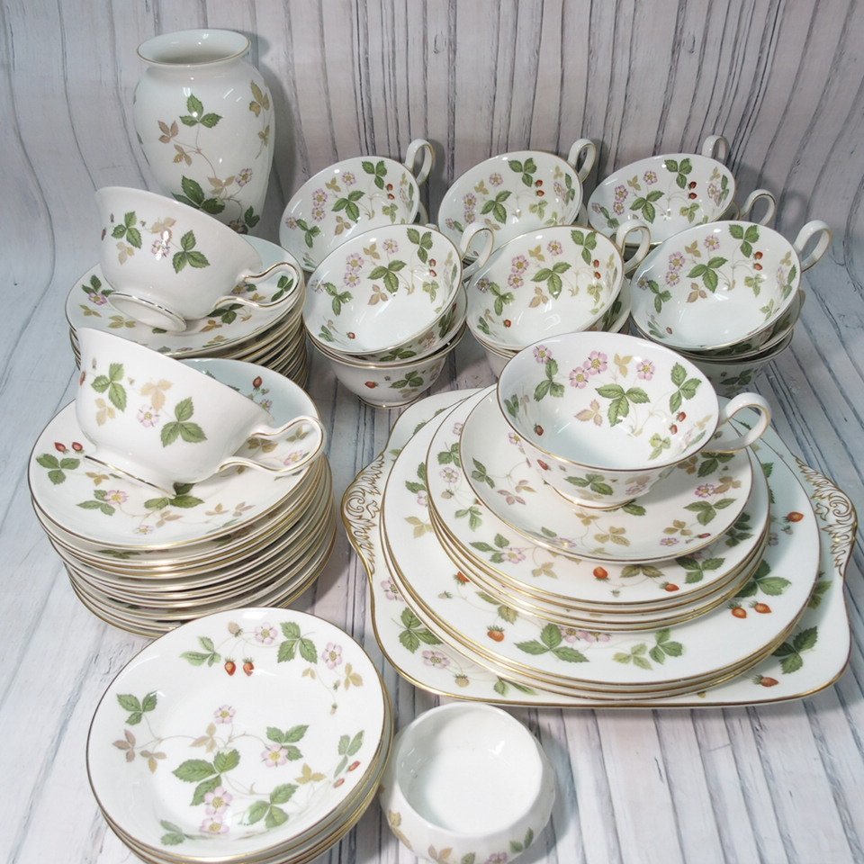 m002 E3【WEDGWOOD ウェッジウッド 大量 まとめ ワイルドストロベリー  