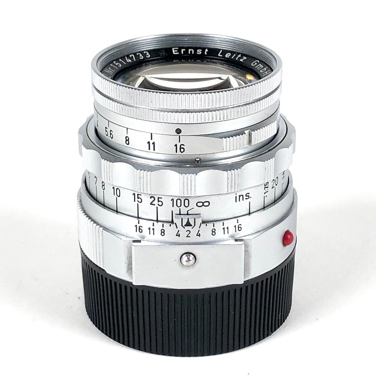 ライカ Leica Summicron 5cm f2 ズミクロン トリウムズミクロン 沈胴