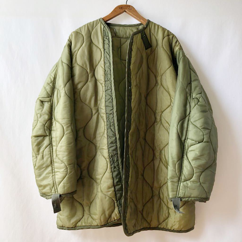 80s 米軍実物 M65 フィールド パーカー用 ライナー S ビンテージ 80 