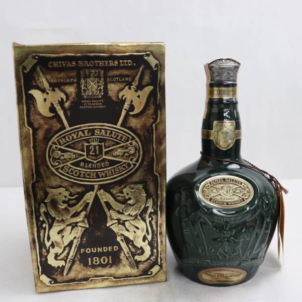 21年 SALUTE ロイヤルサルート ロイヤルサルート21年 古酒 陶器 ROYAL