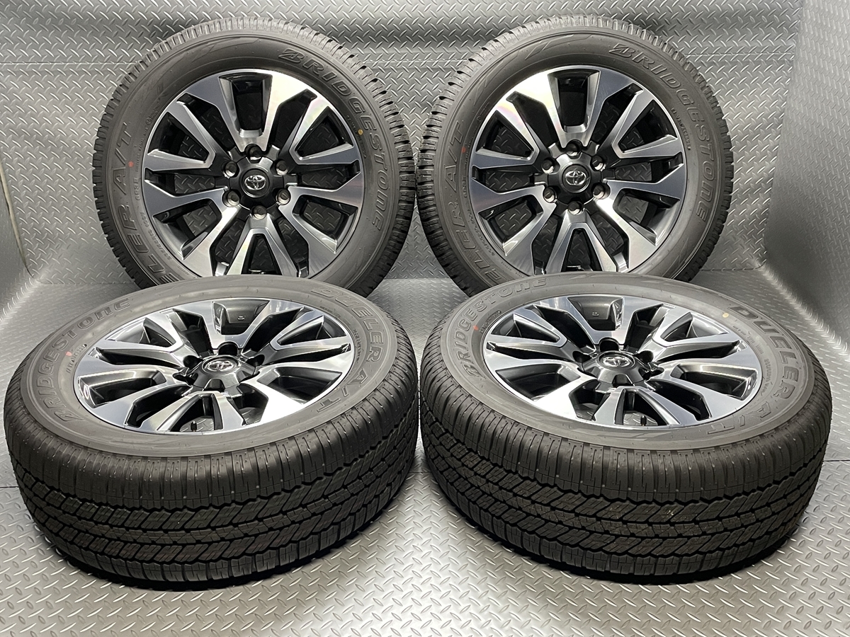 新車外し】プラド150系後期 TZ-G 純正ホイール 19×7.5J+25