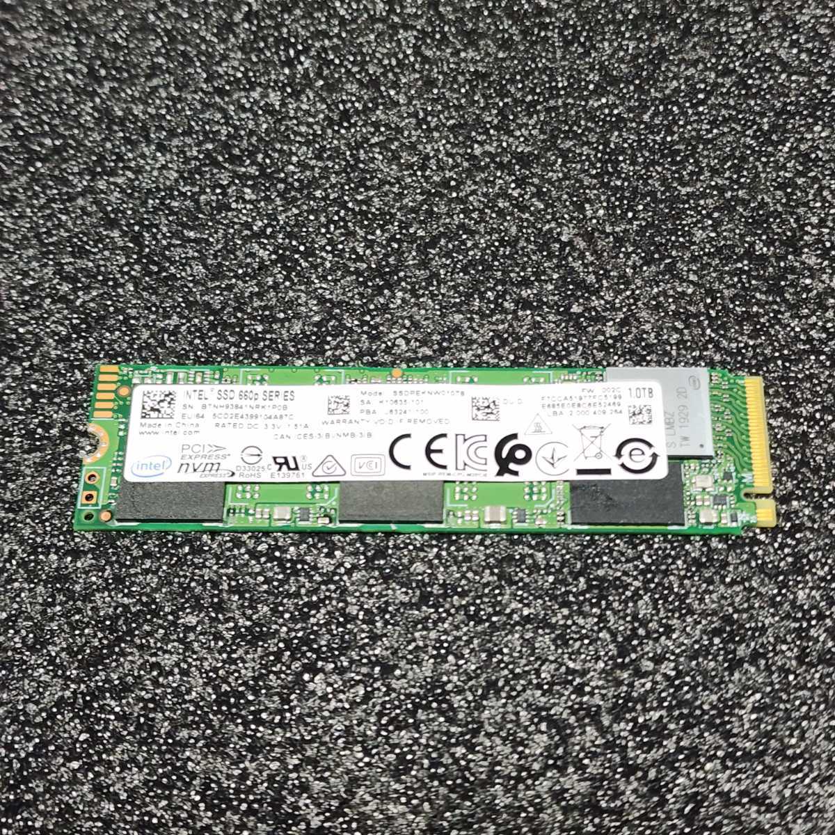 Intel 660p 1TB SSD Series M.2 SSDPEKNW010T8 SSDPEKNW010TB
