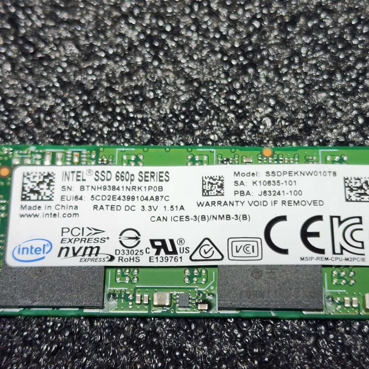 Intel 660p 1TB SSD Series M.2 SSDPEKNW010T8 SSDPEKNW010TB