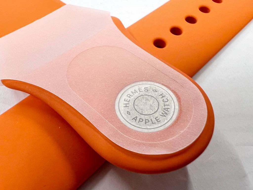 ☆即決 美品 Series7 Apple Watch HERMES 限定 オレンジ スポーツ