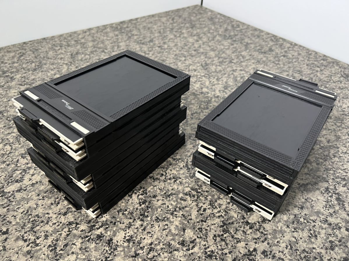 4x5フィルムホルダー（ガラスとフィルム用）、ケース入り18枚入り 4×5