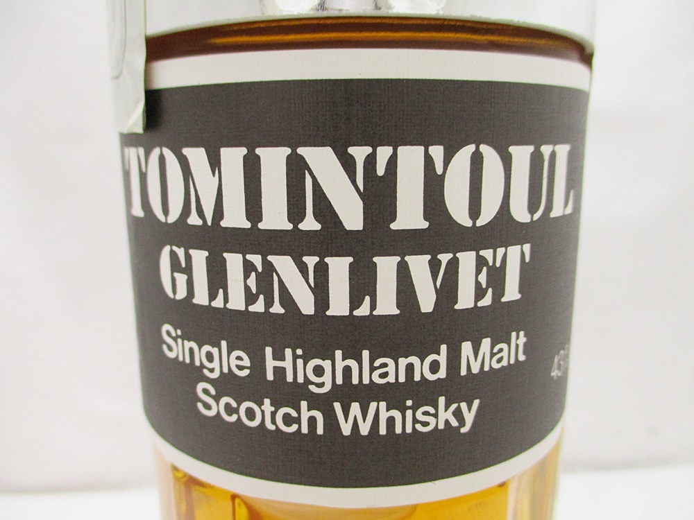 Yahoo!オークション - 古酒 未開栓 3本セット TOMINTOUL トミントール