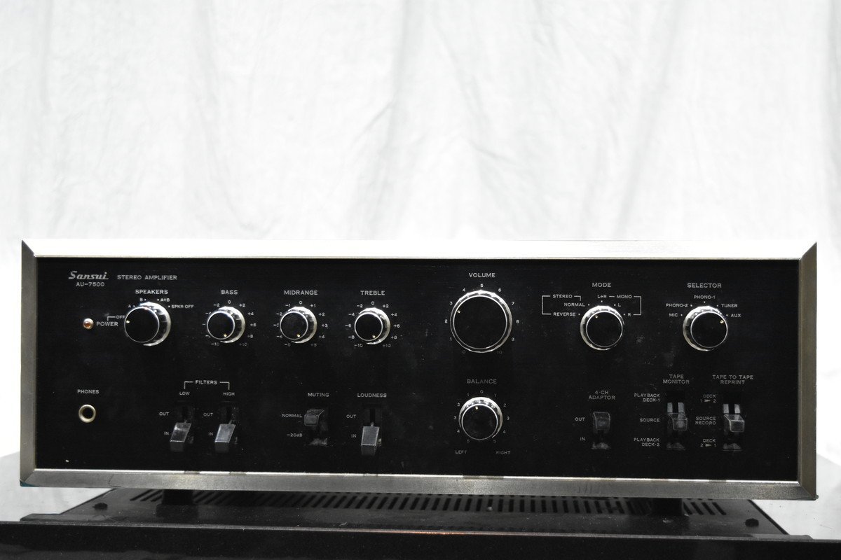 AU-7500 プリメインアンプ サンスイ SANSUI 公式通販 Sansui