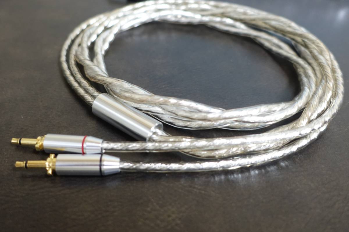 final C093 シルバーコートケーブル 4.4mm 5極 D8000 SONOROUS用 1.5m final C093 シルバーコートケーブル シルバーコートケーブル(XLR)C093 ヘッドホン用OFCシルバーコートケーブル5種発売のお知らせ XLR