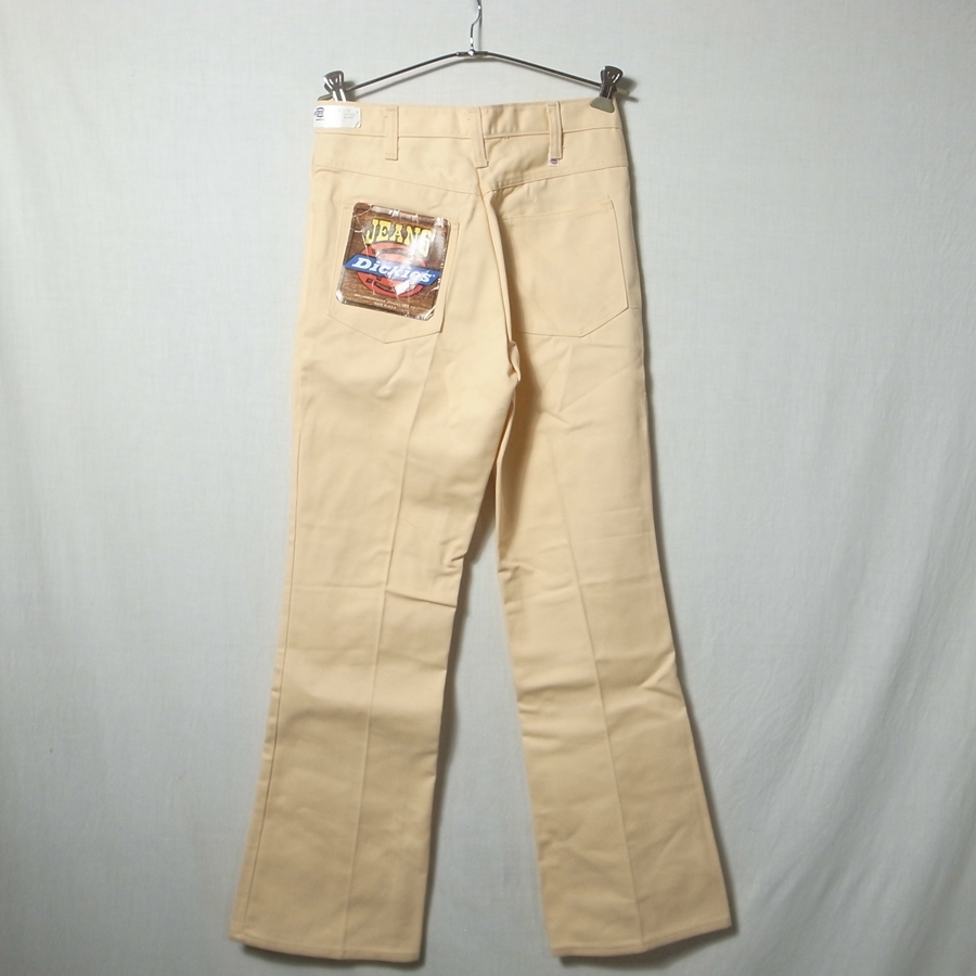 70s デッドストック Dickies ディッキーズ フレアパンツ W32  