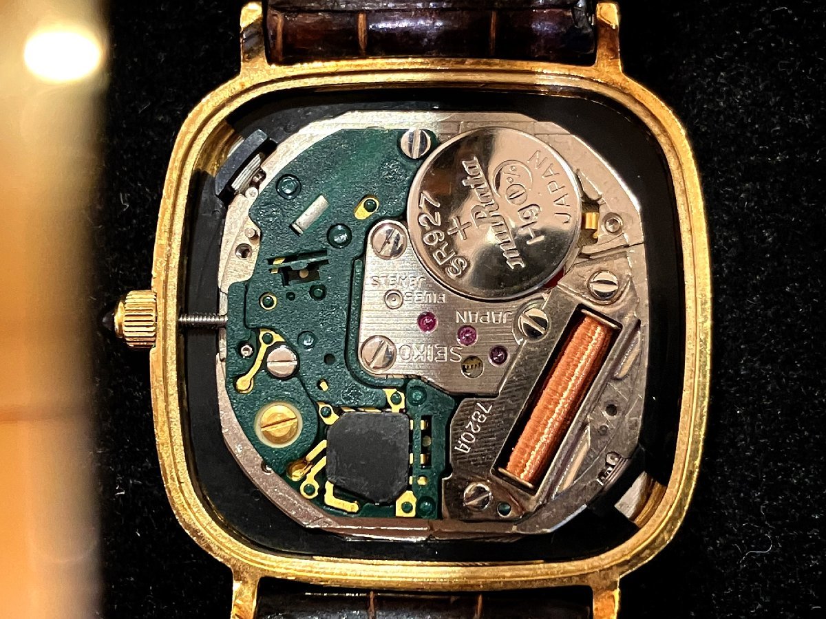 セイコー SEIKO クレドール CREDOR 18K 750刻印 金無垢 7820-5290 
