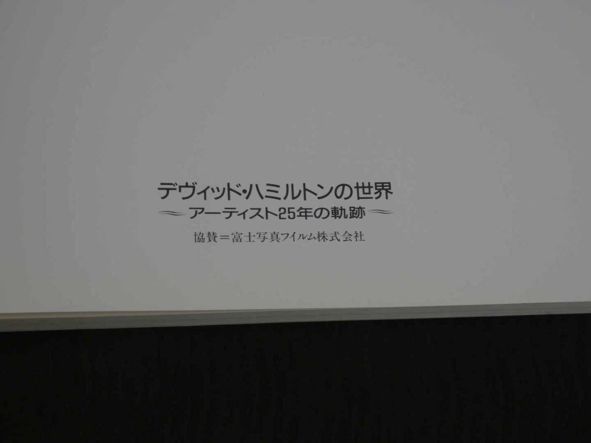 TWENYーFIVE YEARS OF AN ARTIST DAVID HAMILTON デヴィット 