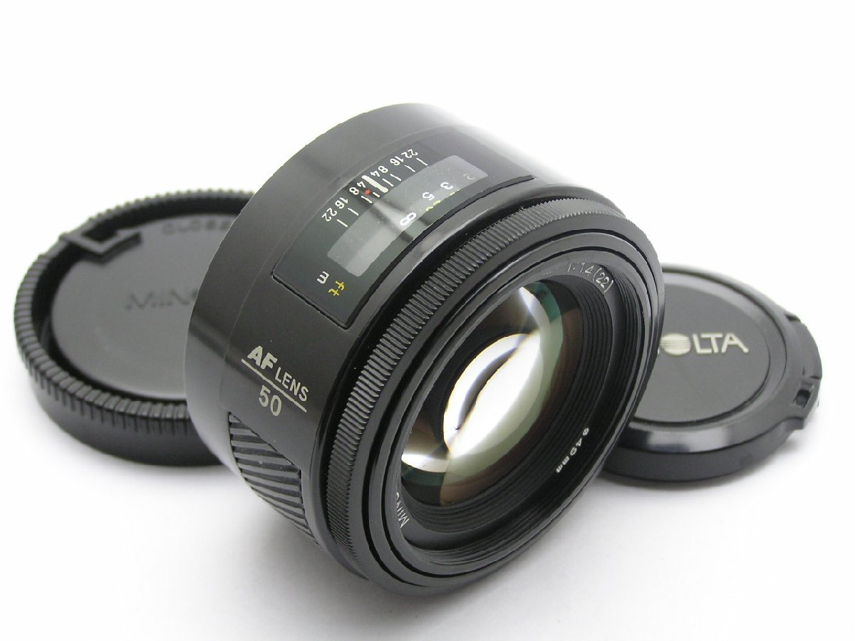 50mm AF Minolta F1.4 MINOLTA ミノルタ F - Sony Aマウント A (AF 
