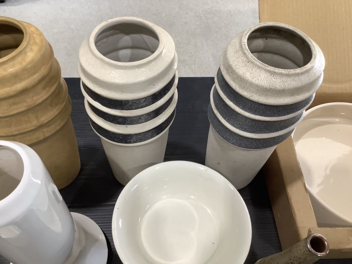 小原流 花器 まとめ 現状品 花瓶 半円型 水盤 プリンセス 一輪挿し