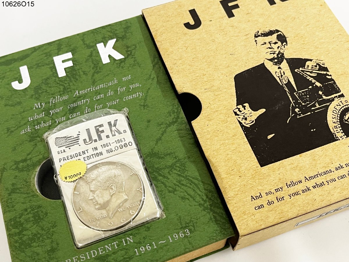 ☆Zippo ジッポー J.F.K. ジョンFケネディ Vol.2 リバティコイン 1996 