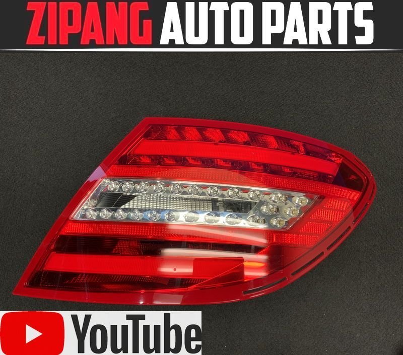 MB209 C204 C180 クーペ 純正 右テールランプ LED ◆204 906 05 03 【動画有り】○