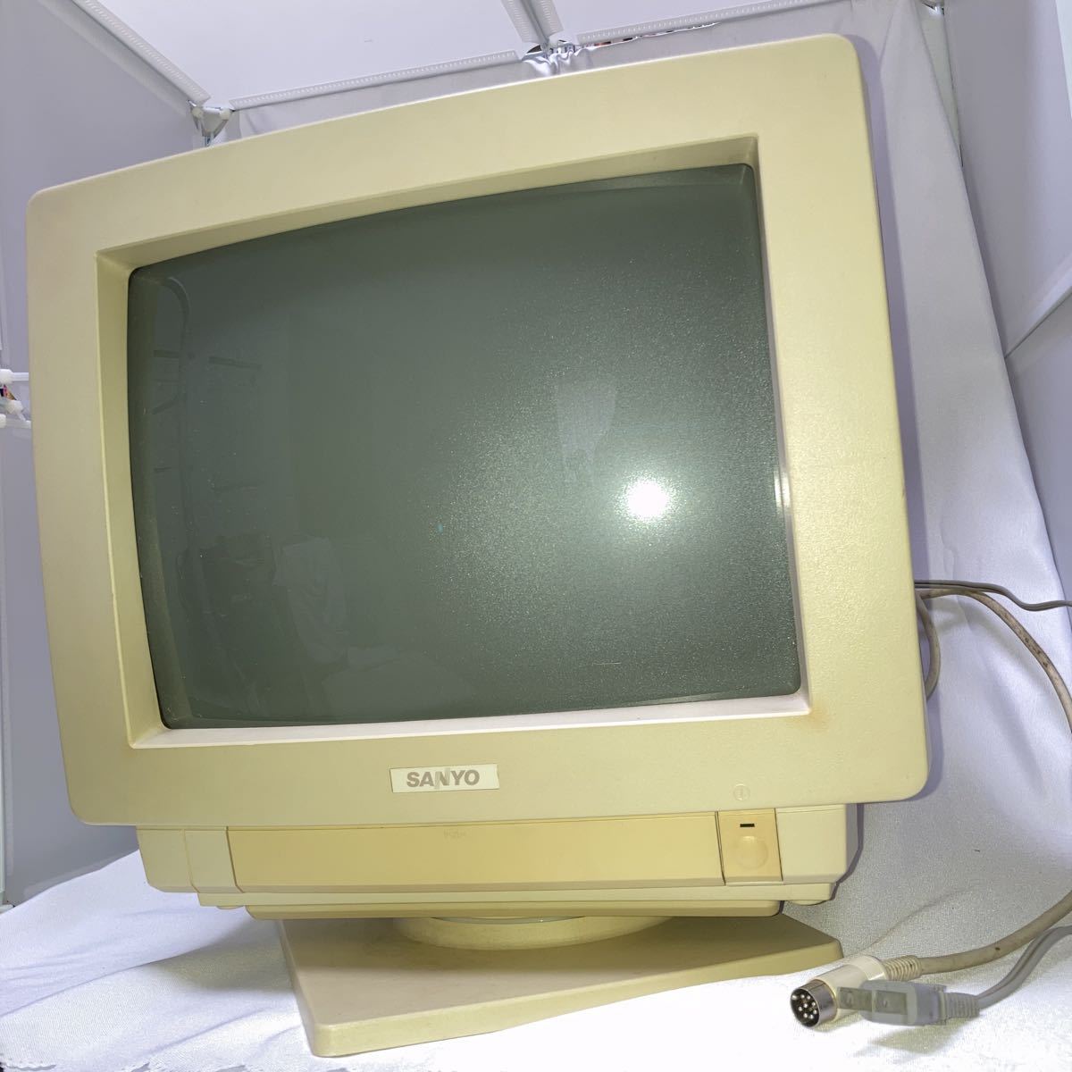 SANYO レトロ ブラウン管 DDM-120C CRTモニター SIMPLE&CUTE