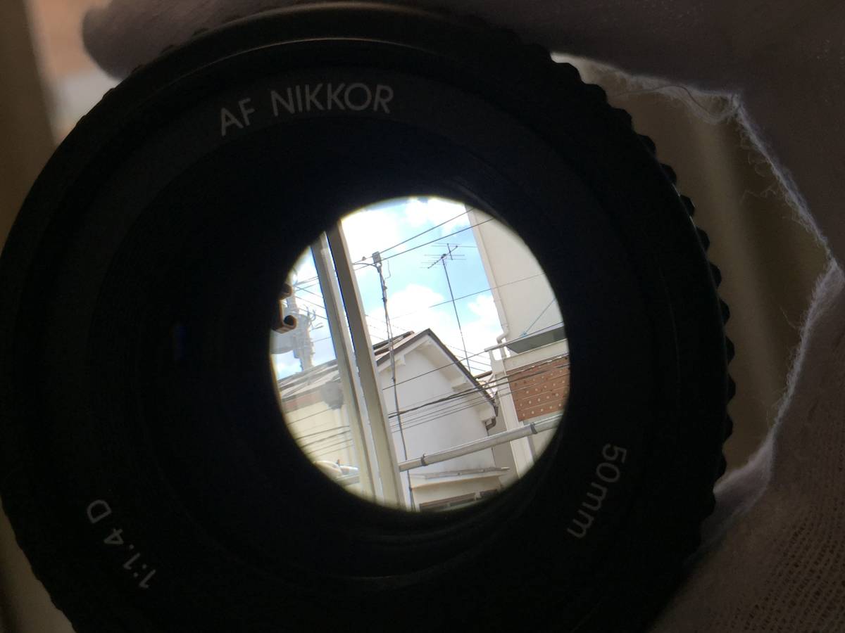 ○Nikon Ai AF Nikkor 50mm F1.4D ニコン 動作確認済み！！ 50mm AF