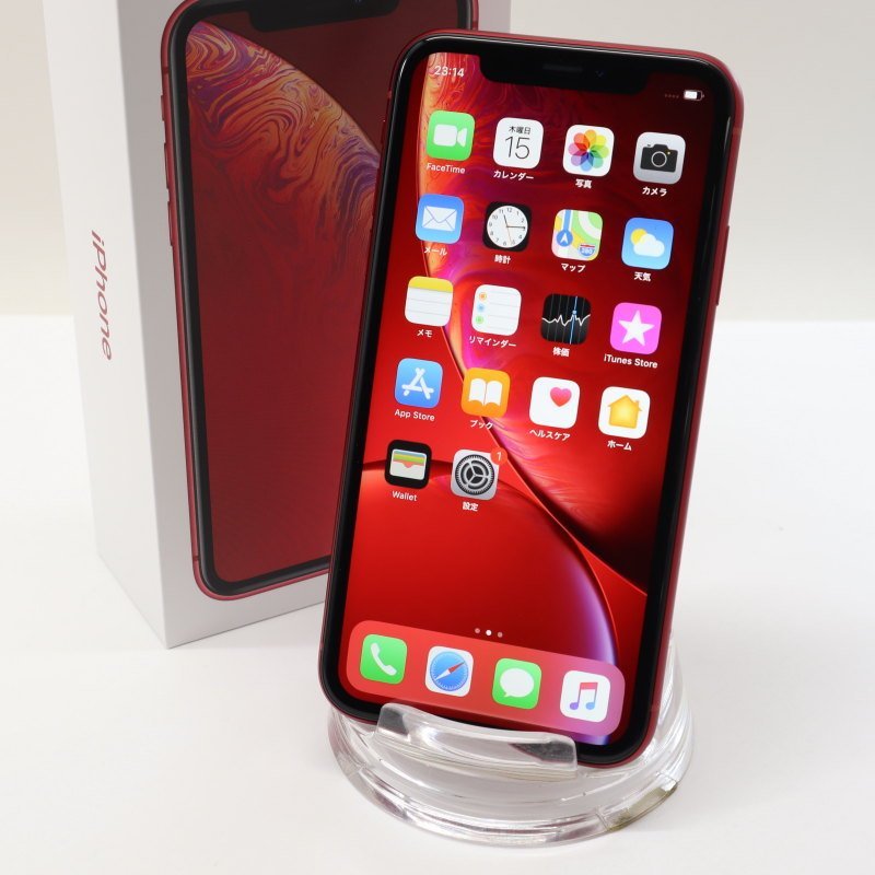 スマートフォン・携帯電話 Apple iPhoneXR 128 SIMフリー箱・純正